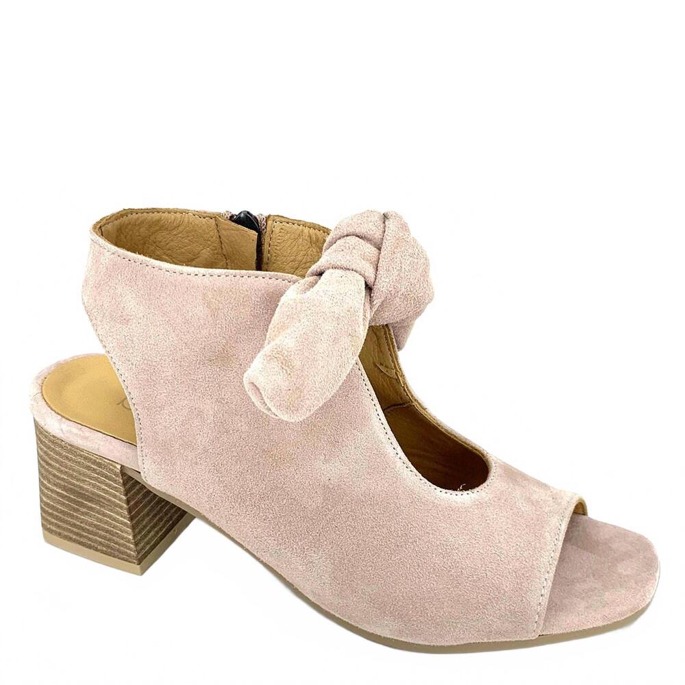 NEW BUENO women's ellie sling-back heel in pale pink